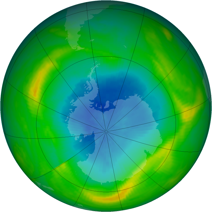 Ozone Map 1981-10-29